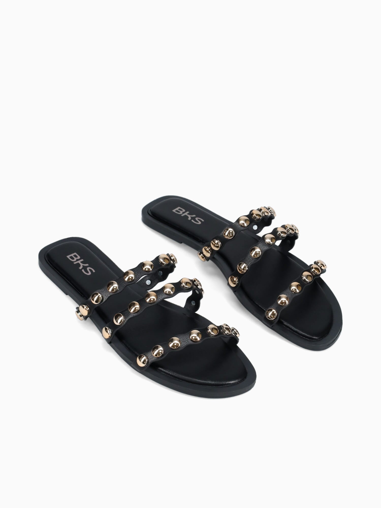 Leslie Black Smooth Black / 5 / M