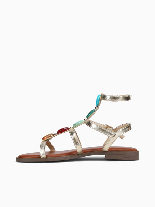 Leila Gold Metallic Gold / 5 / M