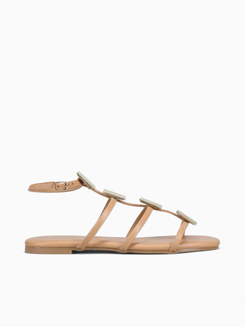 Layna Beige Smooth Beige / 5 / M