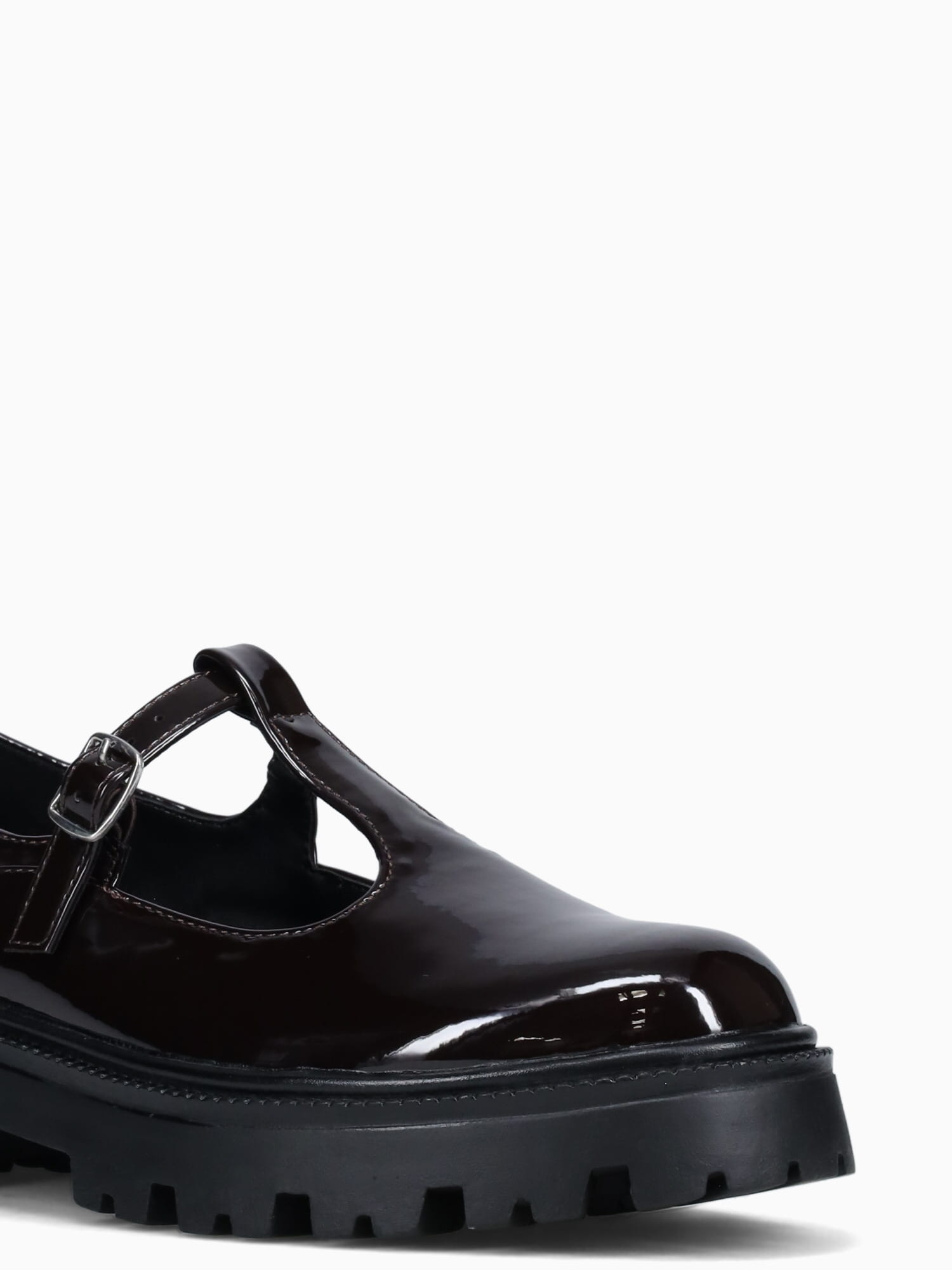 Joyce Dark Brown Patent Dark Brown / 5 / M