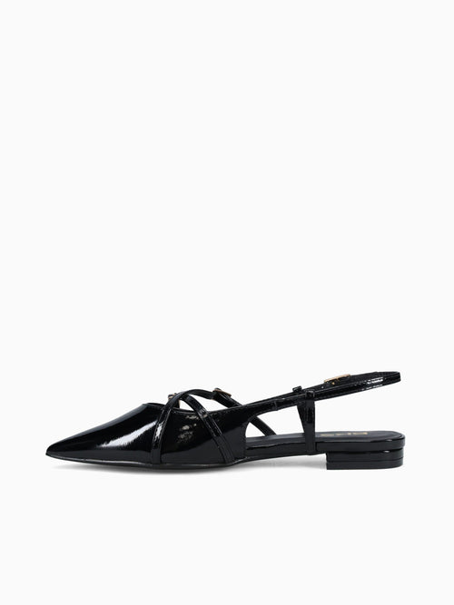 Victoria Black Patent Black / 5 / M