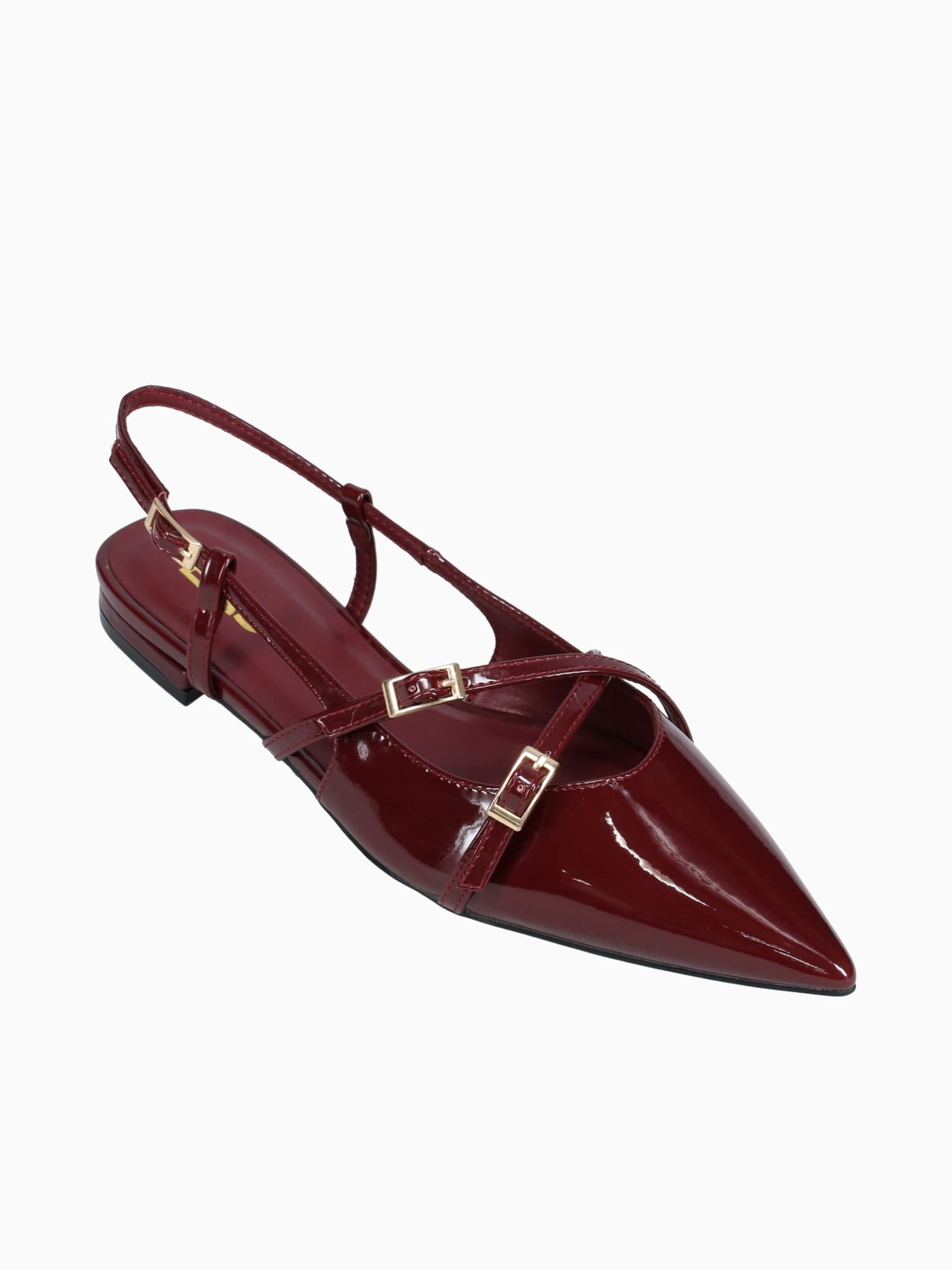 Victoria Burgundy Patent