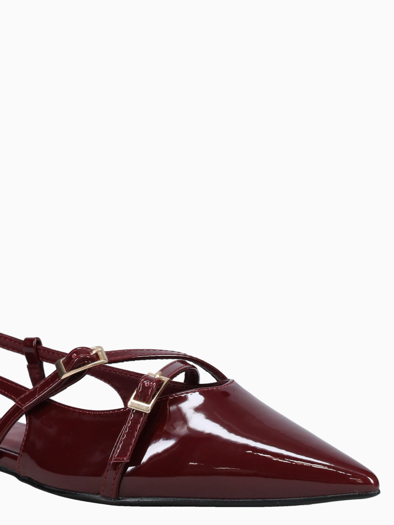Victoria Burgundy Patent