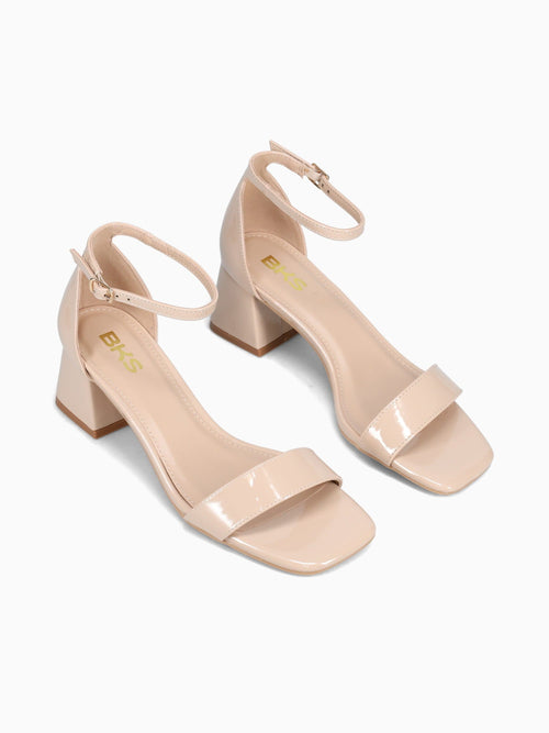 Napa Nude Patent Beige / 5 / M