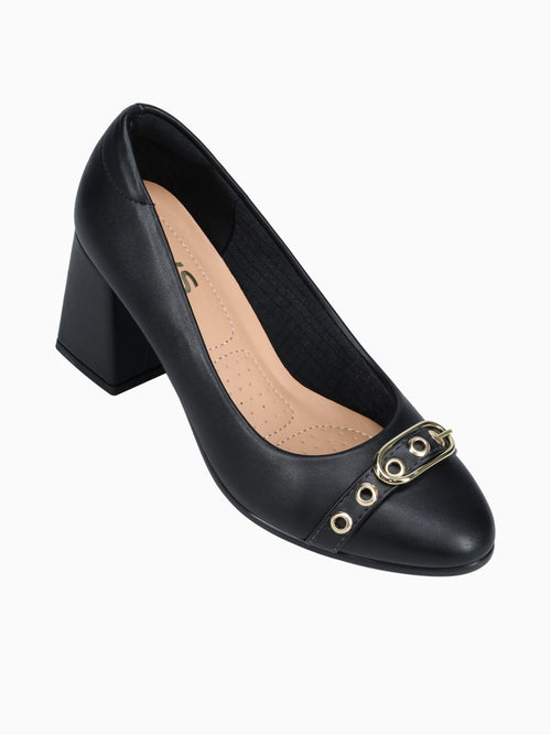 Edith Preto Smooth Black / 5 / M