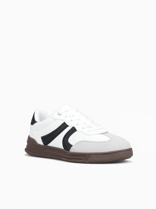 Emily White Black Soft White / 5 / M