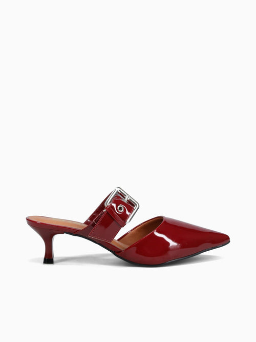 Darcy Burgundy Patent Wine / 5 / M