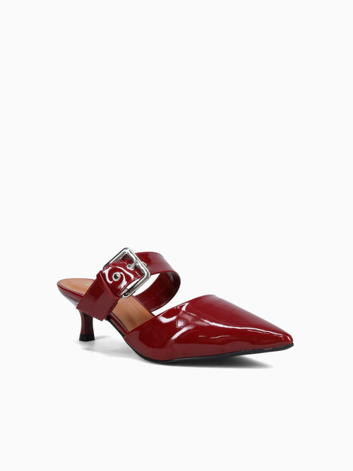 Darcy Burgundy Patent Wine / 5 / M