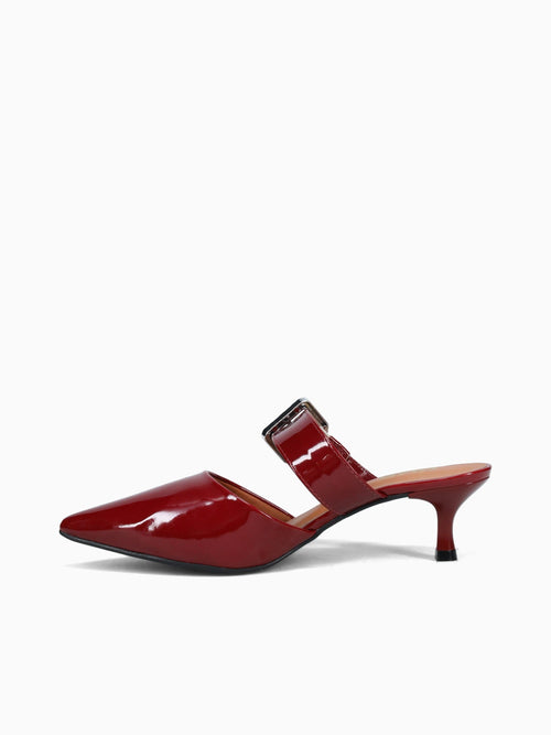 Darcy Burgundy Patent Wine / 5 / M