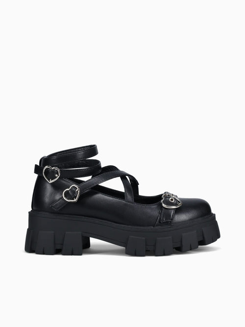 Lenore Black Smooth Black / 5 / M