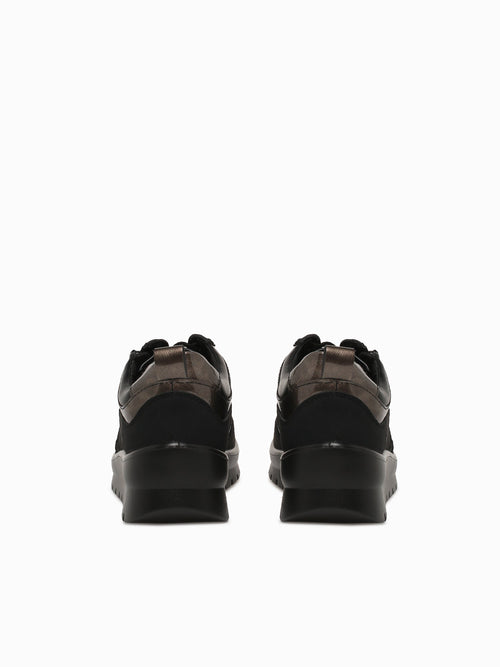 Dana Black Pewter Smooth Metallic Black / 5 / M