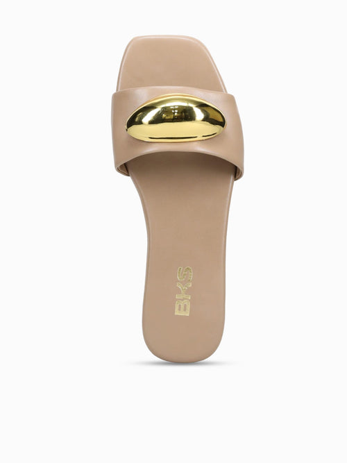 Peppa Taupe Smooth Taupe / 5 / M