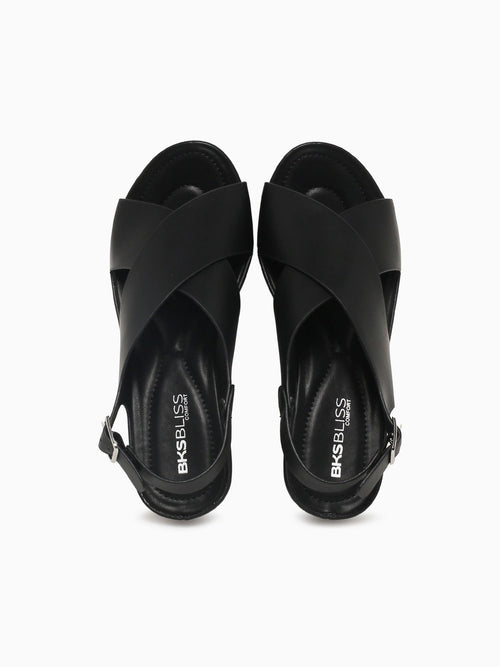 Piera Black Smooth Black / 5 / M
