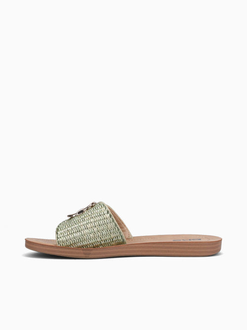 Lillith Green Raffia Green / 5 / M