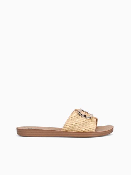 Lillith Brown Raffia Brown / 5 / M