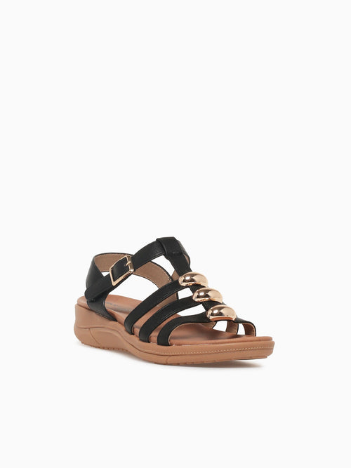 Pamilla Black Smooth Black / 5 / M