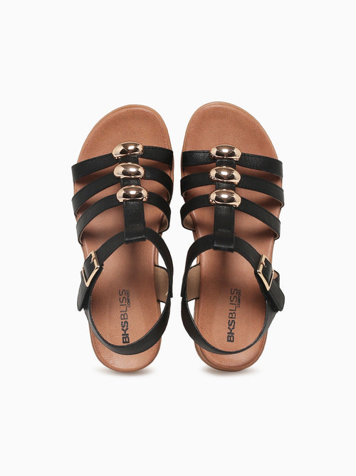 Pamilla Black Smooth Black / 5 / M