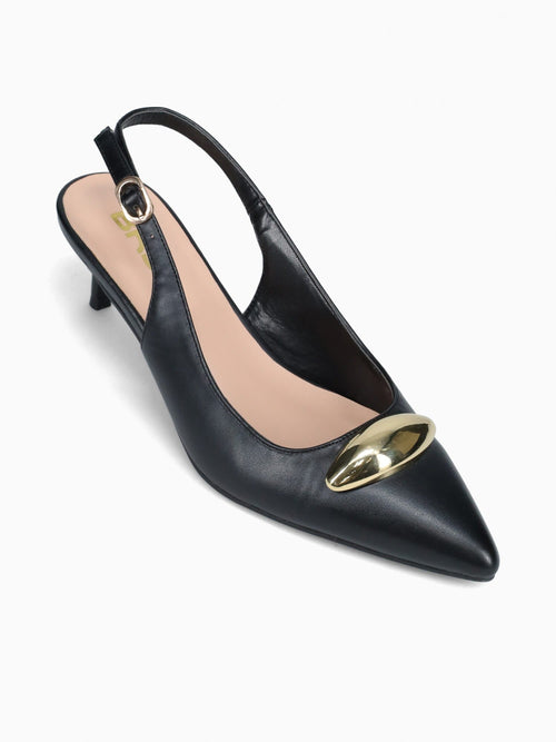 Giselle Black Metallic Black / 5 / M