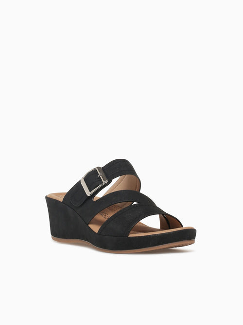 Pricilla Black Smooth Black / 5 / M