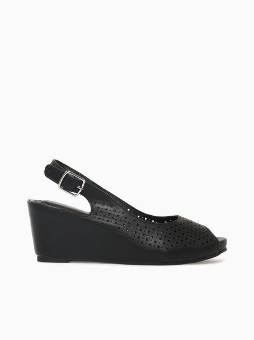 Abigael Black Smooth Black / 5 / M