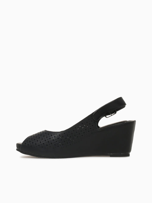 Abigael Black Smooth Black / 5 / M