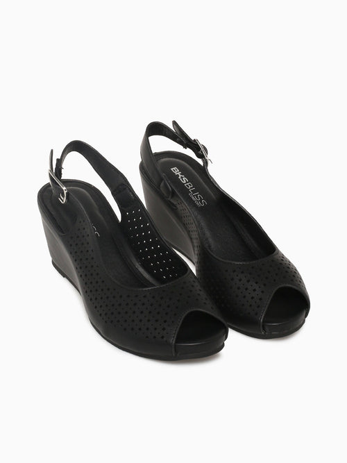 Abigael Black Smooth Black / 5 / M