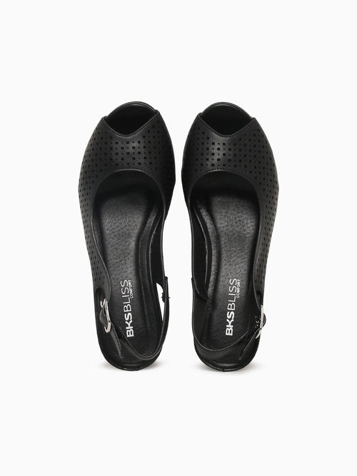 Abigael Black Smooth Black / 5 / M