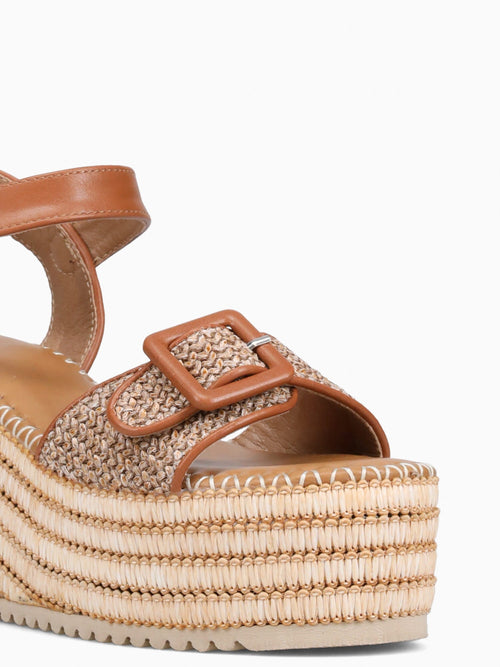 Breena Brown Raffia