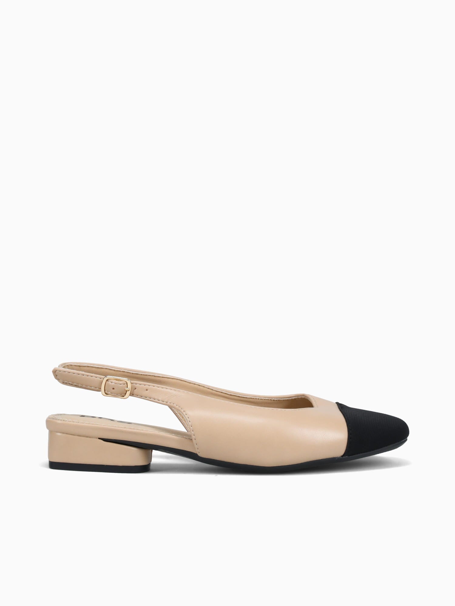 Anne Beige Black Smooth Beige / 5 / M