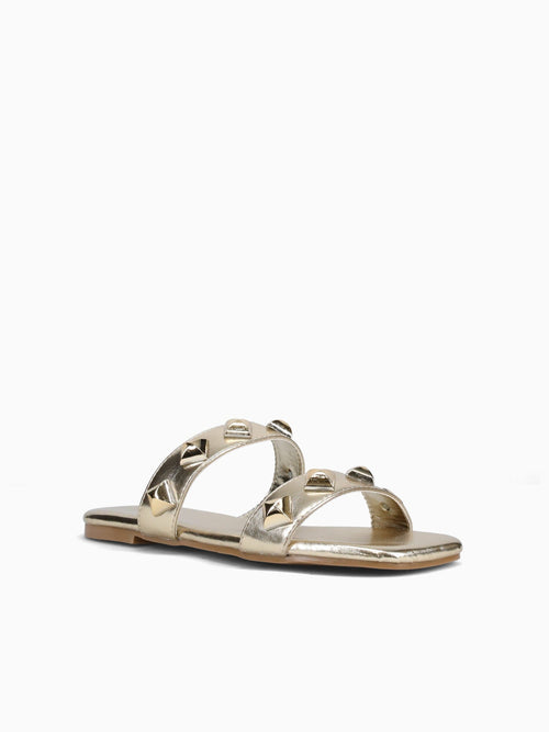 Stacey Gold Metallic Gold / 5 / M