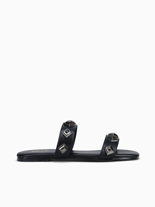 Stacey Black Smooth Black / 5 / M