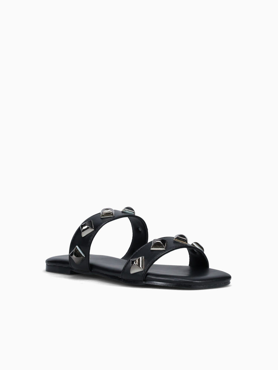Stacey Black Smooth Black / 5 / M