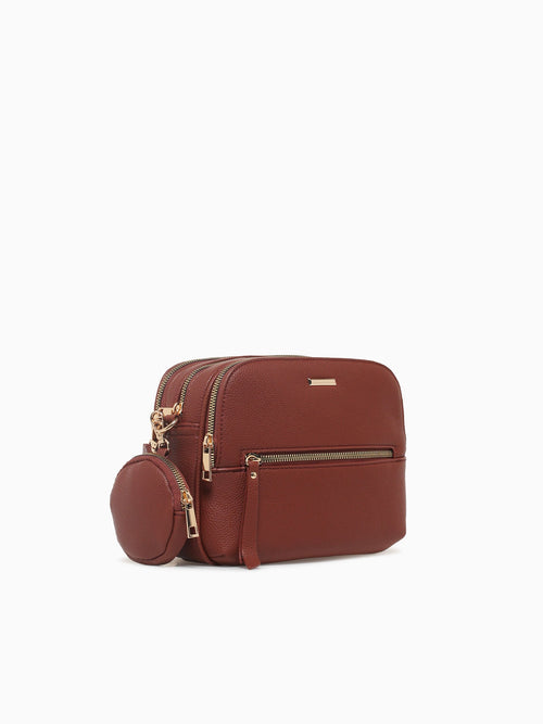 Gabrielle Crossbody Tan Tan