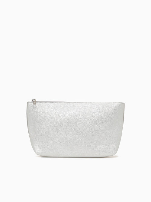Emilia Top Handle Silver Silver