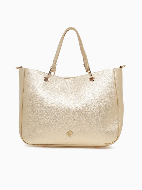 Emilia Top Handle Gold Gold