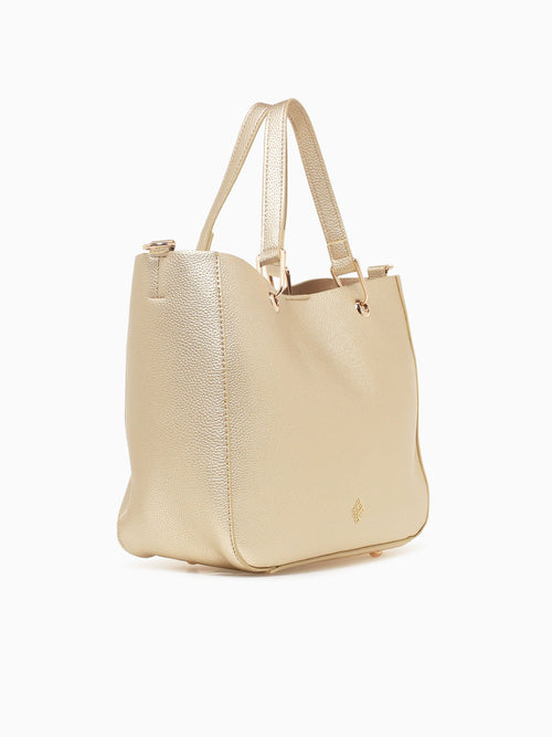 Emilia Top Handle Gold Gold