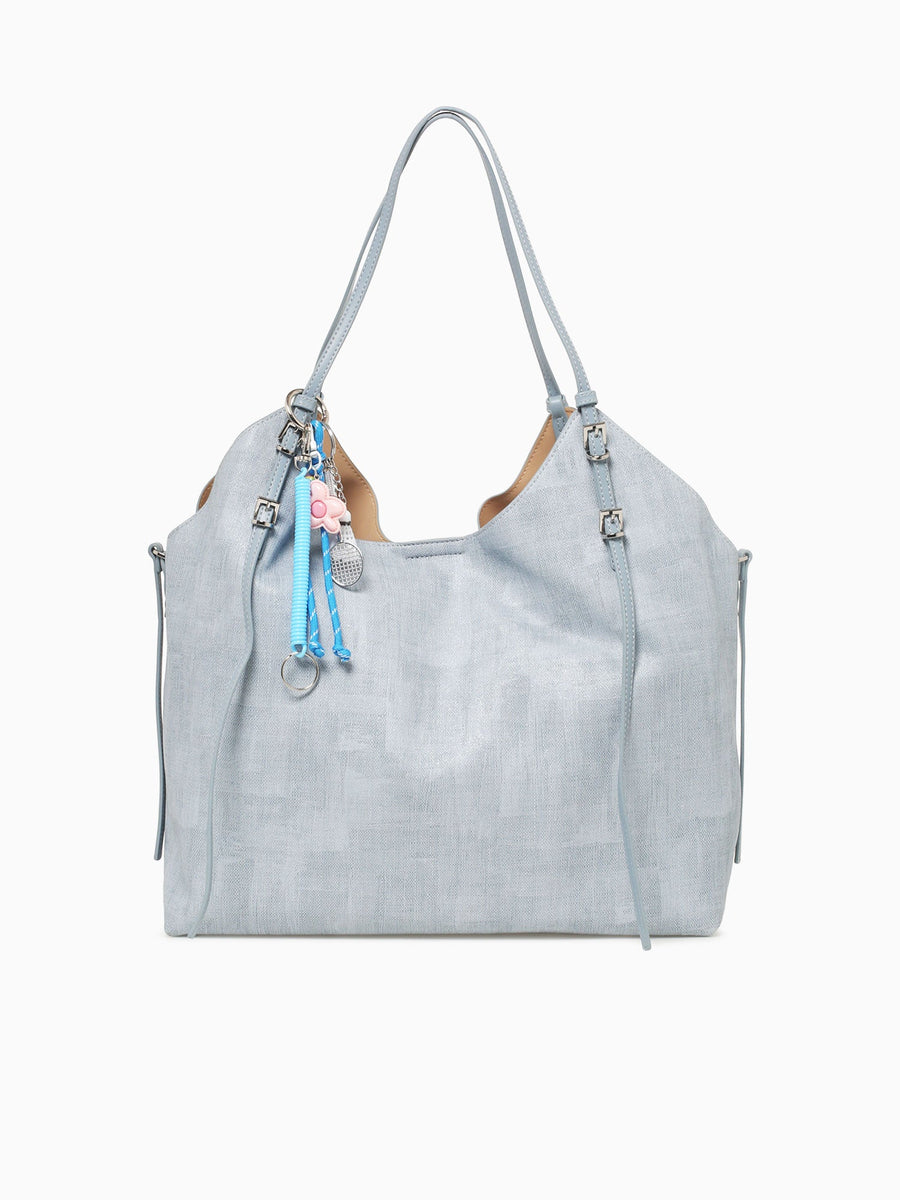 Daisy Tote Blue Blue