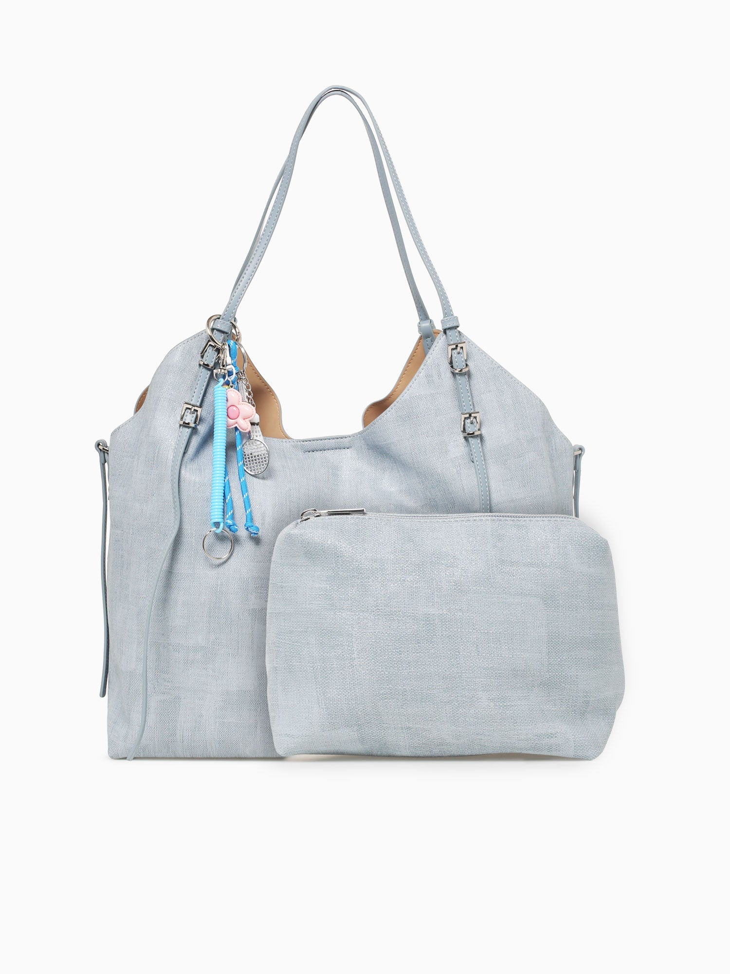 Daisy Tote Blue Blue