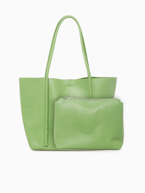 Pocket Tote Match Green Green
