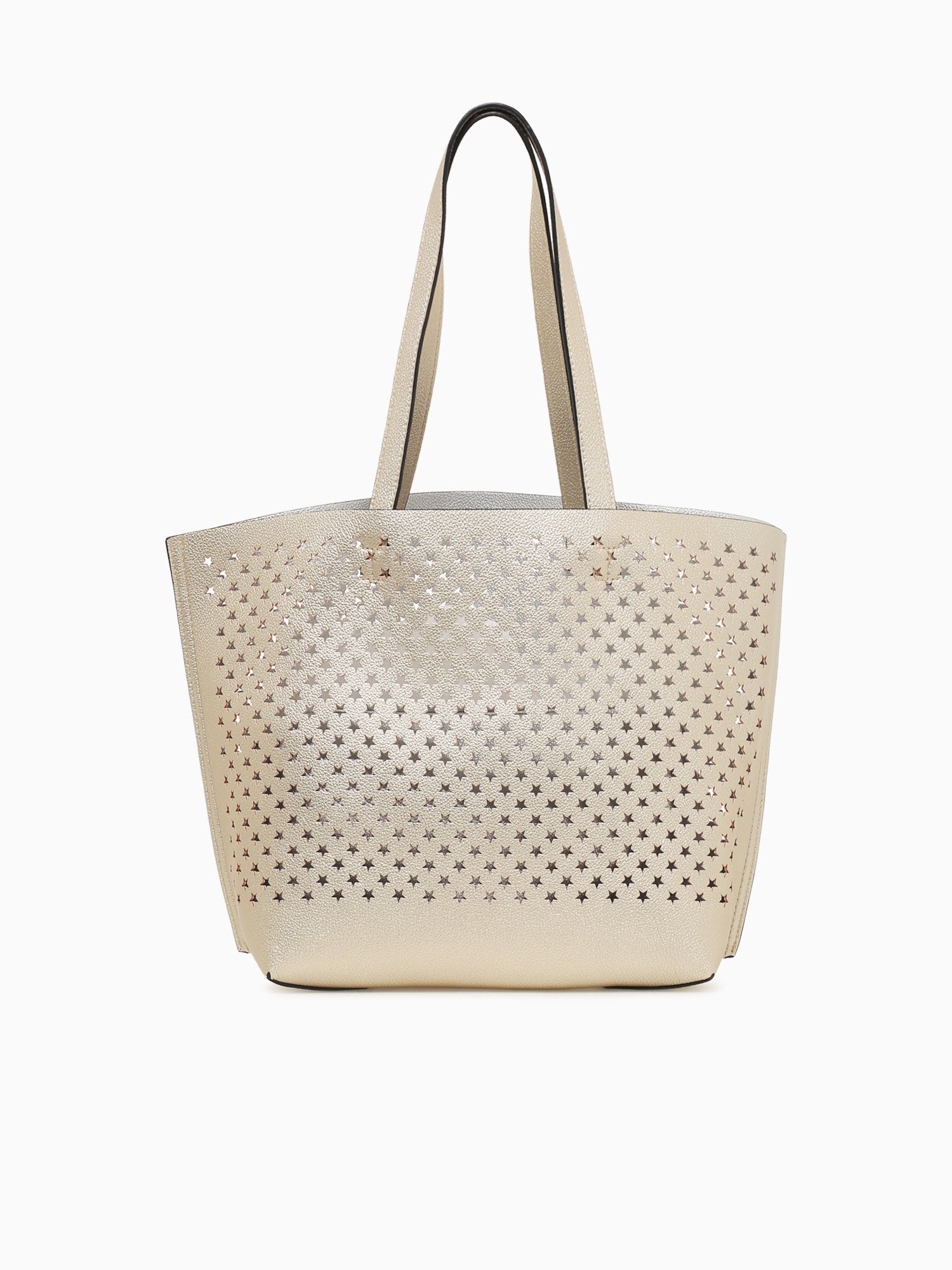 Star Tote Gold Silver Gold