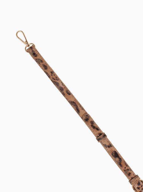 Sarah Shoulder Bag Animal Print Brown Multi