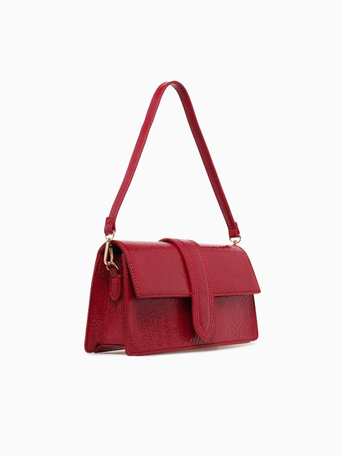 Sarah Shoulder Bag Burghundy Wine