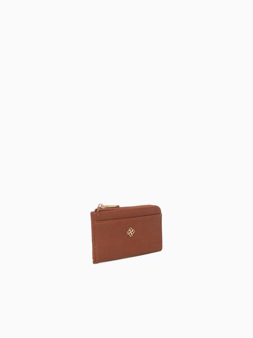 Signature Card Case Tan Tan