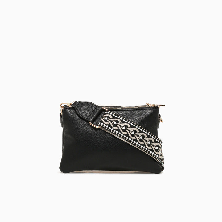 SHELLY CROSSBODY-BLACK