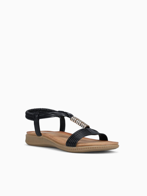 Willow Black Smooth Black / 5 / M