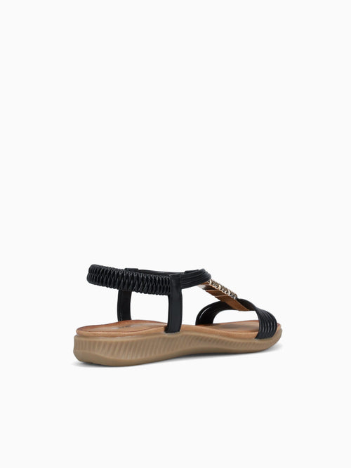 Willow Black Smooth Black / 5 / M