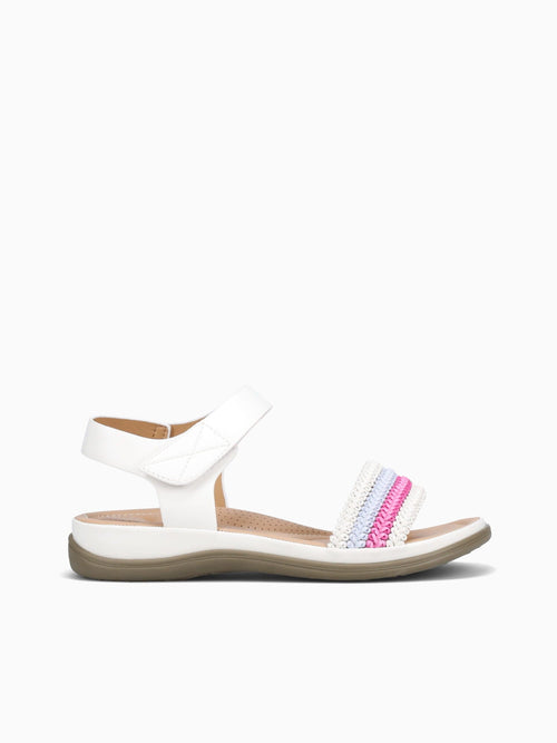 Sky White Braided White / 5 / M