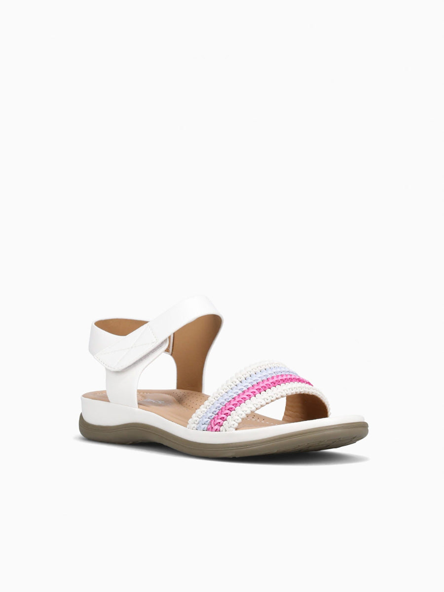 Sky White Braided White / 5 / M