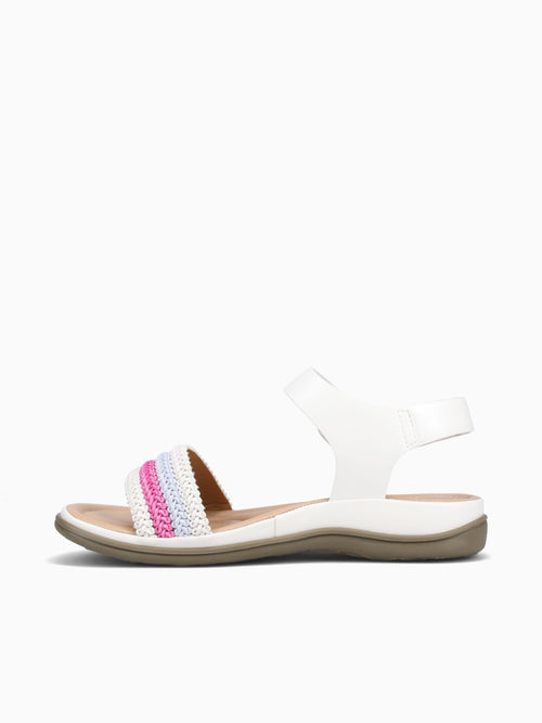 Sky White Braided White / 5 / M