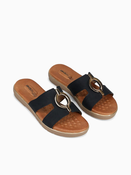 Esme Black Smooth Black / 5 / M